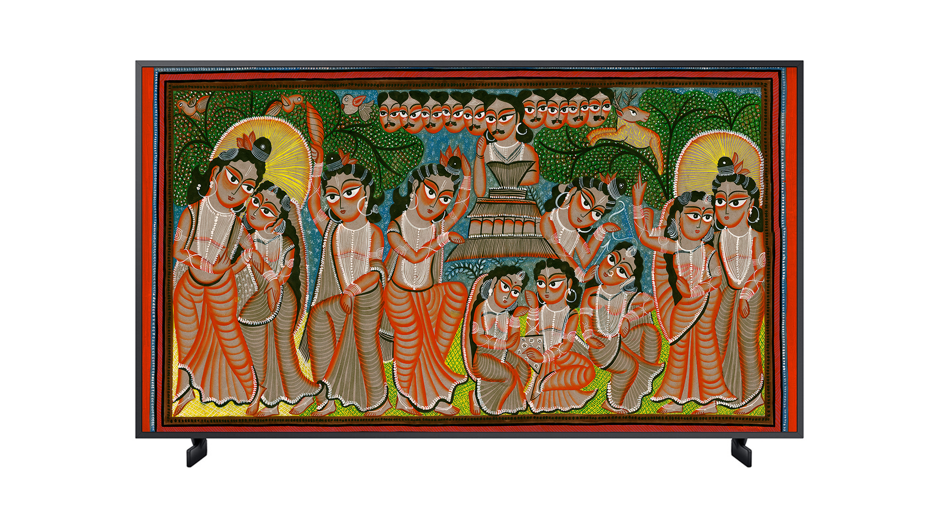 Kalighat Painting by Shanuyar Chitrakar