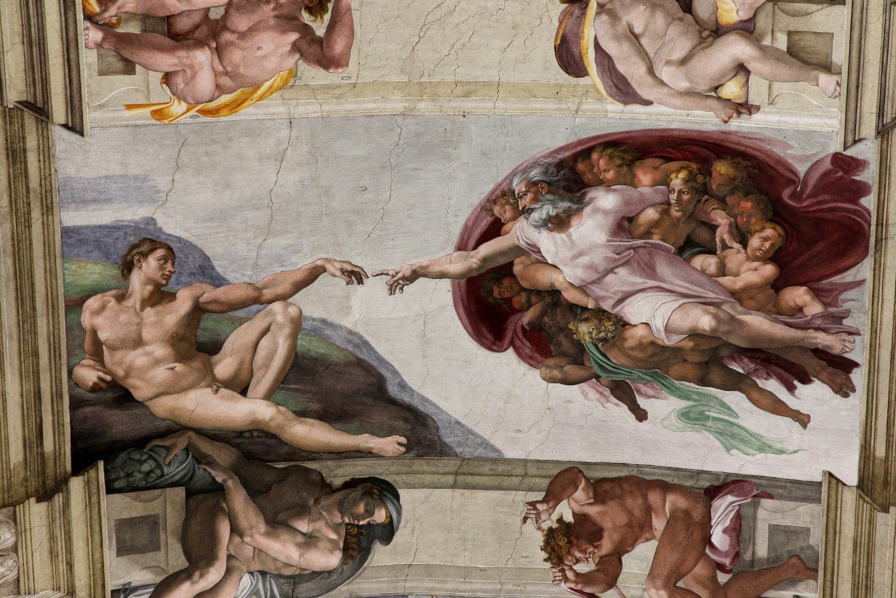 Adam's Creation_Michelangelo